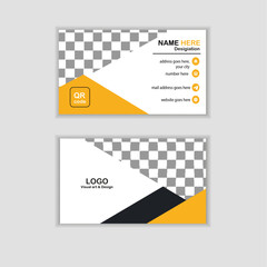 Double Sided Corporate Business Card Template Design 5, Business card design template, Clean professional business card template, visiting card, business card template. Mountain Home Logo Design Simpl