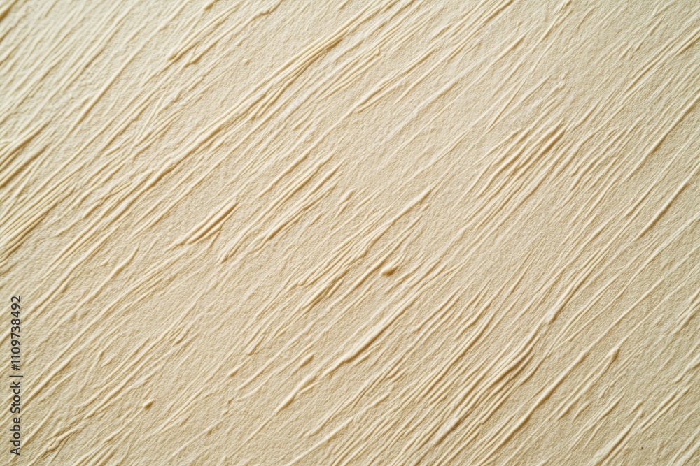 Poster soft beige canvas texture. a subtle background with cardboard fibers for empty space design