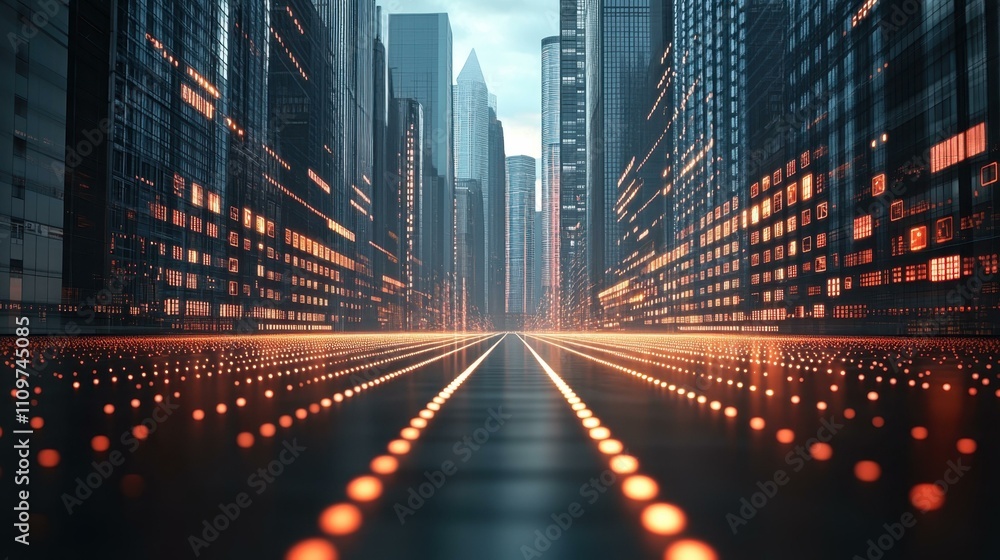 Poster graph diagram image abstract business models abstract image one main object high quality very detail