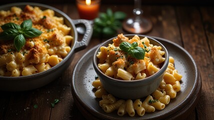Creamy Mac and Cheese with Breadcrumbs