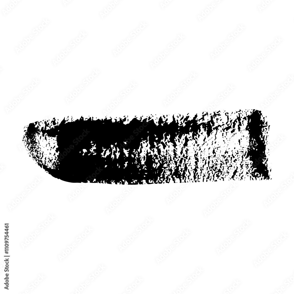 Poster distressed brush stroke frame set with ink texture and spray paint effect. box shape for text backgr
