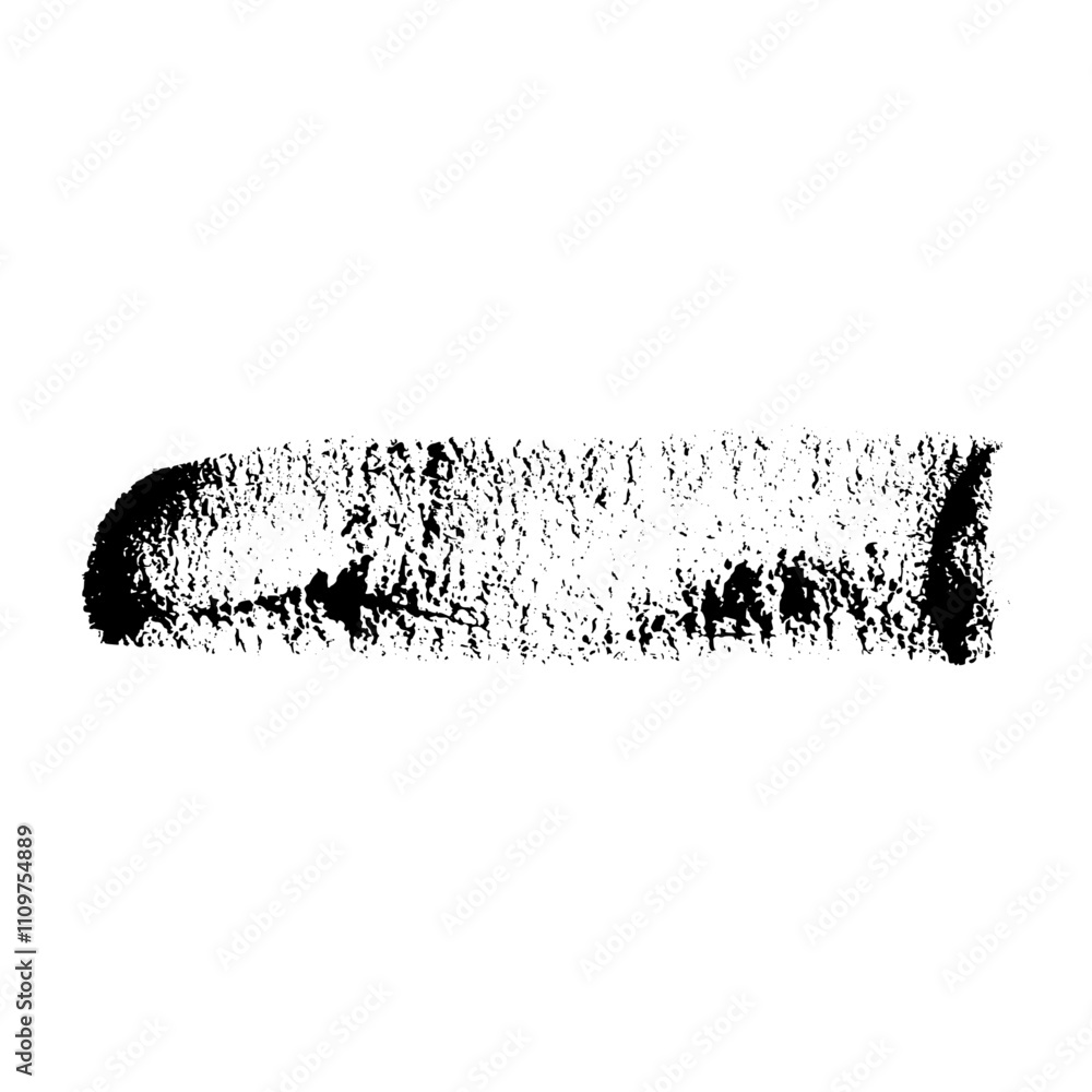 Poster distressed brush stroke frame set with ink texture and spray paint effect. box shape for text backgr