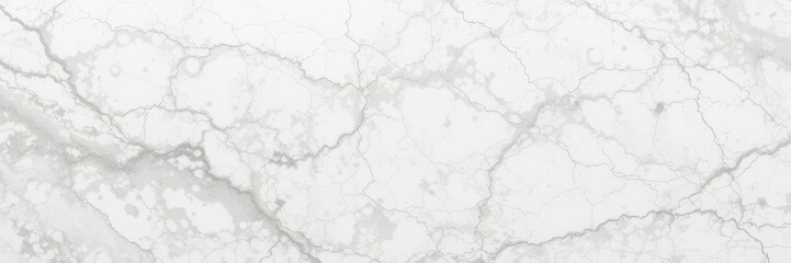 Fototapeta premium White and grey marble surface with intricate veins and swirls, design, close up
