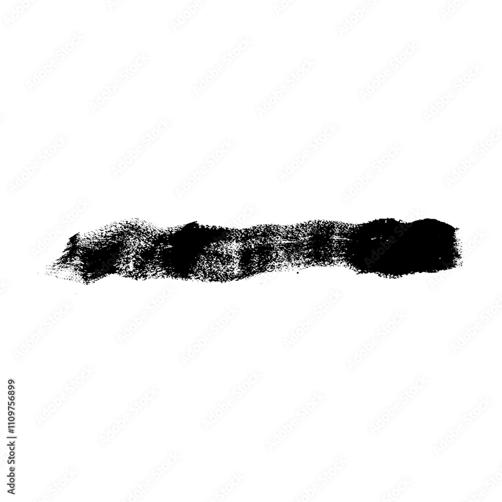 Poster distressed brush stroke frame set with ink texture and spray paint effect. box shape for text backgr