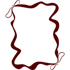 Bow border .coquette clipart, cute, y2k, , bows frame, crafts Bows Coquette border, Coquette, pink ribbon frame, Pink Coquette ,Ribbon banner Clipart Gift bow clipart clipart valentine gift