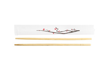 Bamboo sticks for sushi. Chopsticks.