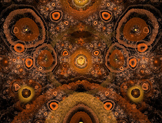 Imaginatory fractal abstract background Image