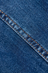 new blue denim fabric for the production of clothing and other items