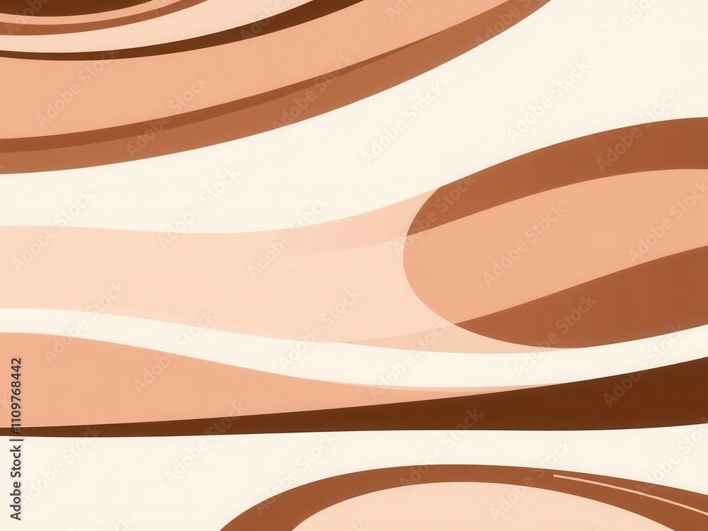 Poster abstract chocolate brown textured background with unique patterns and designs, graphic, backdrop