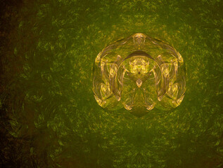 Imaginatory fractal abstract background Image