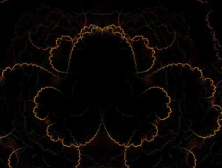 Imaginatory fractal abstract background Image