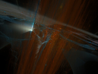 Imaginatory fractal abstract background Image