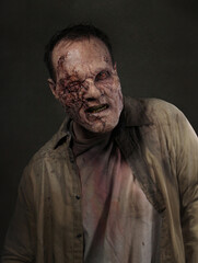 One eye Male Zombie mutant creature 