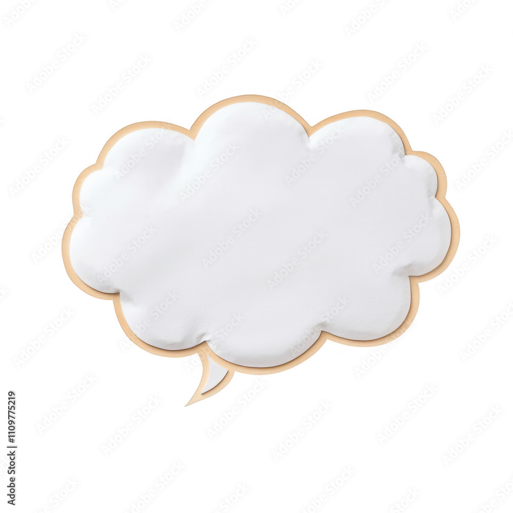 Poster a blank speech bubble ready for your custom text and creative designs., isolated on a transparent ba