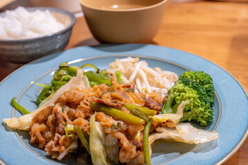 美味しい肉野菜炒め