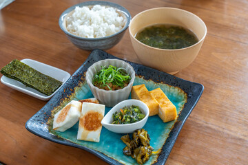 美味しそうな和風朝食