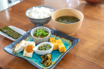 美味しそうな和風朝食