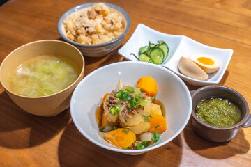 肉じゃがと健康的な食事
