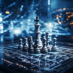 Strategic Vision: Chess in a Futuristic Realm