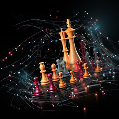 Strategic Connections: The Digital Chessboard