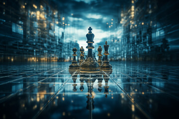Strategic Chess in a Futuristic Digital World