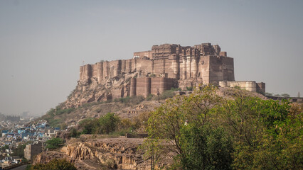 Fototapeta premium The cityscape of Jodhpur in India