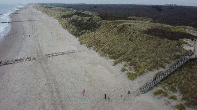 Flyby dunes of Domburg