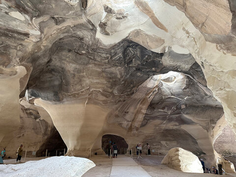 Huge caverns of the Bell Caves