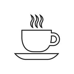 Vector Coffee Cup Icon Symbol