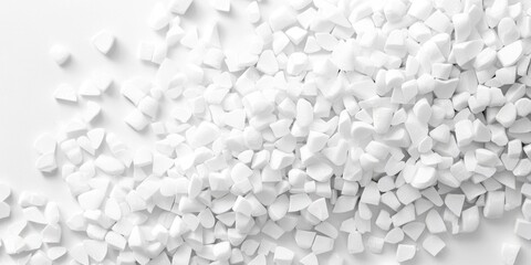 Eco-Friendly Pellets: Dyed White Plastic Resins for Sustainable Manufacturing and Extrusion