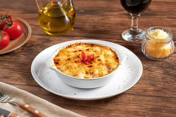 lasagna with tomato sauce