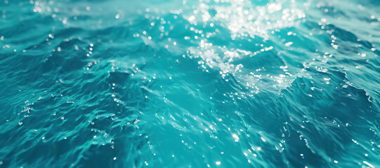 sparkling blue clear sea water waves background 14