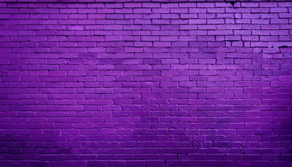 vibrant purple brick wall texture creates an artistic backdrop for creative spaces