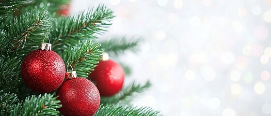 Obraz premium Xmas invitation template