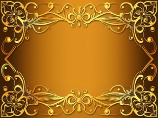 Seamless golden vector texture with elegant swirls and lines, perfect for luxurious backgrounds and designs, abstract, vectors