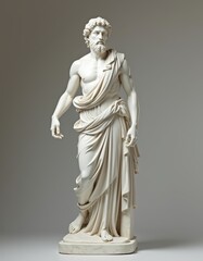 Obraz premium statue with phone