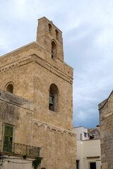 Fototapeta premium Glockenturm der Kathedrale, Otranto, Apulien