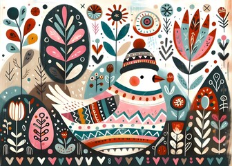 "Aves y Jardines de Ensueño"