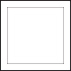 Fototapeta premium Square blend line halftone. Geometric design