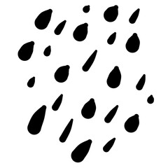 Abstract Dots Snow 