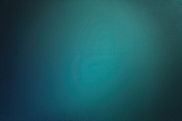 Obraz premium Vibrant Teal to Deep Blue Gradient Background with Noise Texture for Stunning Website Design