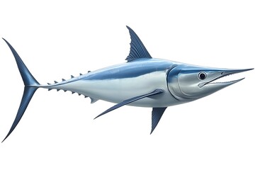 Fototapeta premium Swordfish isolated on white background.