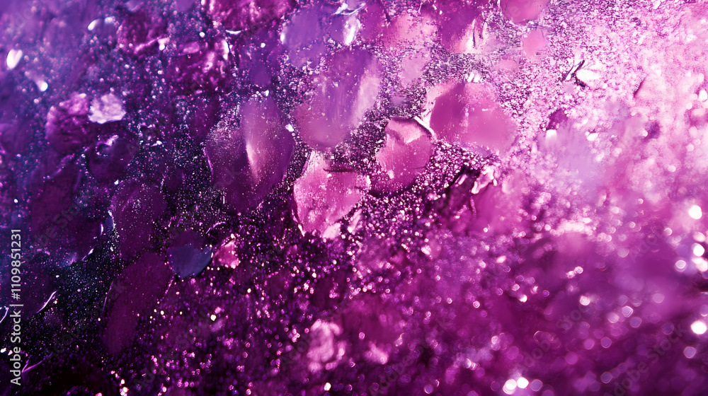 Sticker a shimmering purple metallic texture background with a glossy and reflective surface. shimmering. il