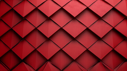 A red background with a pattern of squares