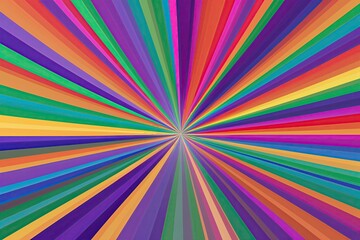 Vibrant Gradient Rainbow Background for Eye-Catching Banner Design with Copy Space