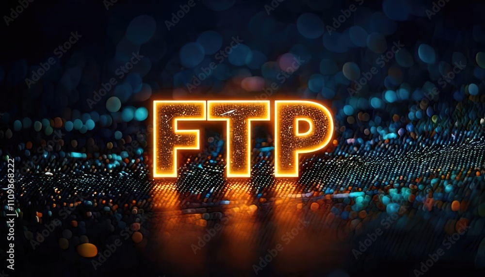 Poster ftp data transfer protocol in digital network environment