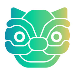 lion Gradient icon