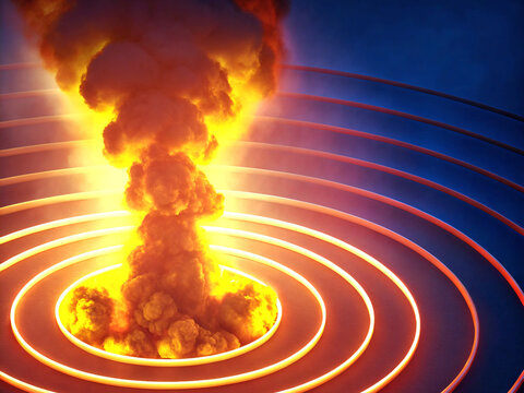 explosion of firefire, flame, heat, burn, explosion, hot, burning, orange, light, smoke, flames, energy, yellow, inferno, danger, bonfire, design, black, fiery, power, illustration, exploding