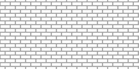 Empty masonry pavement floor and wall limestone brickwork concrete texture. Urban white, black line cement rough row wallpaper abstract background.