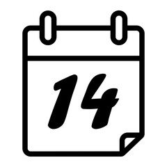 calendar Line Icon
